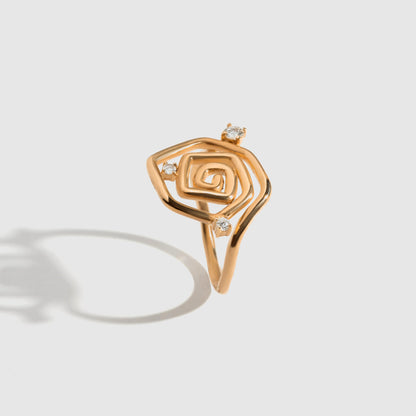 Anel Efêmera Amarelo