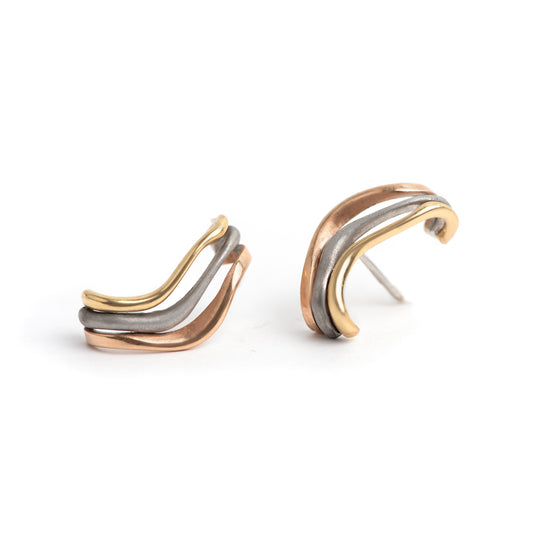 Brinco Concha Camadas