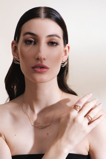 Brinco Ear Jacket Camadas