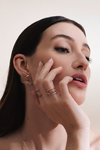 Brinco Ear Jacket Camadas